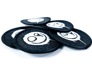 Smiley Iron-on Patches